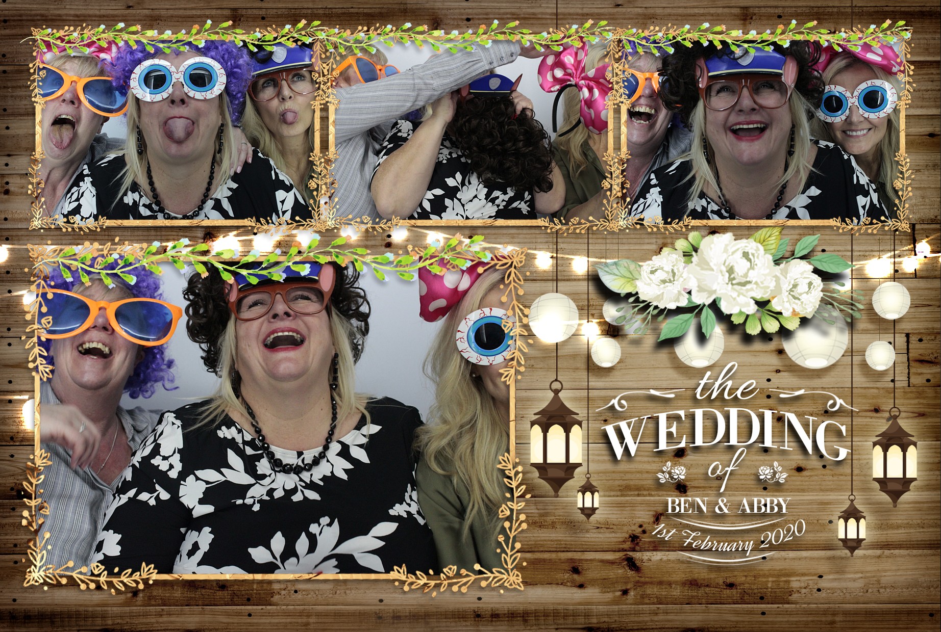 Ben & Abby’s Wedding  | View more photos from the event at gallery.myphotoboothexperience.co.uk/u/MyPhotoBoothExperienceLtd/Ben-Abby’s-Wedding